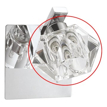 LUXERA 34038 - Erstatningsglas til væglampe ZENITH