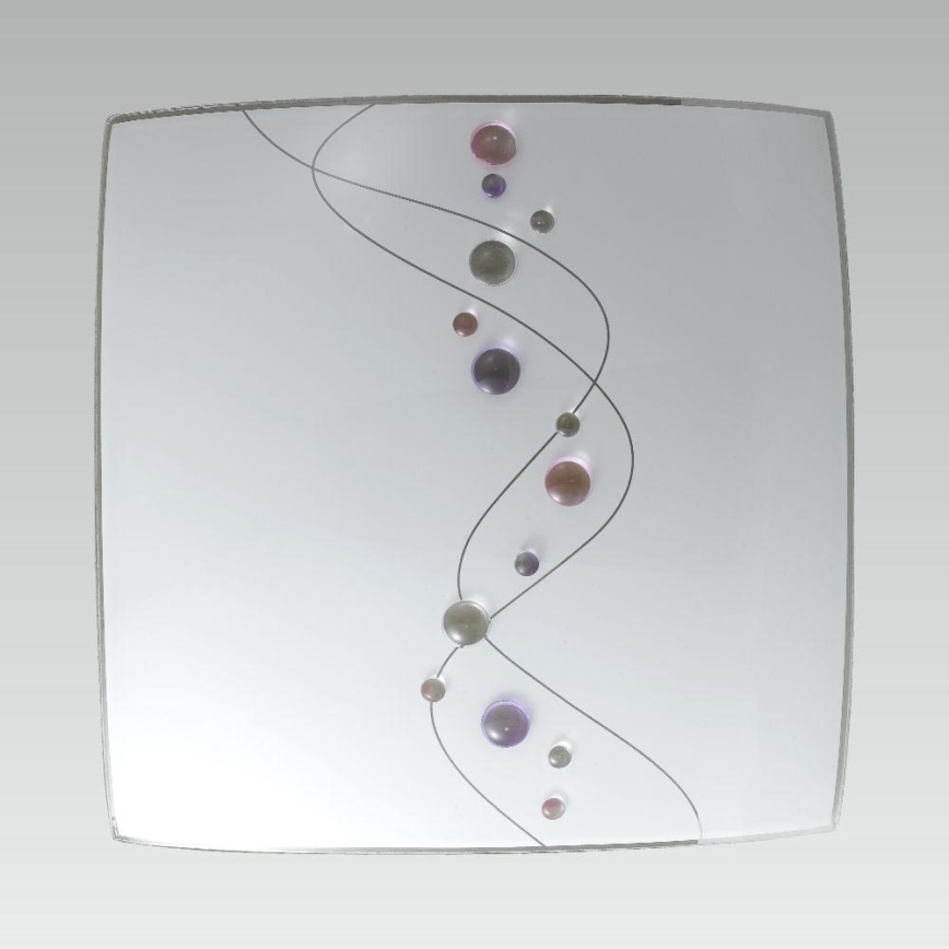 Luxera 45092 - Reservedele glas til loftslampe TAO PINK E27