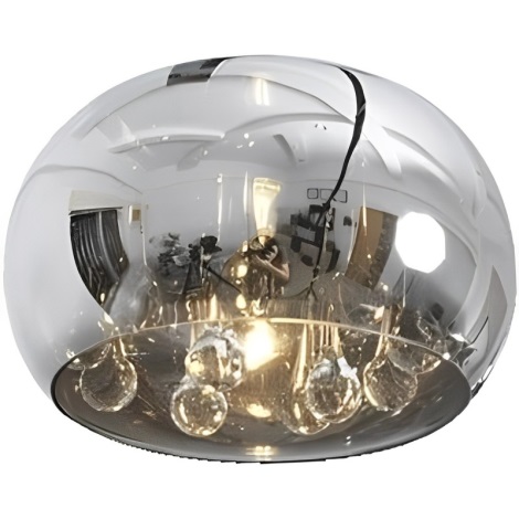 Luxera 46039 - Lampeskærm SPHERA G9 glas