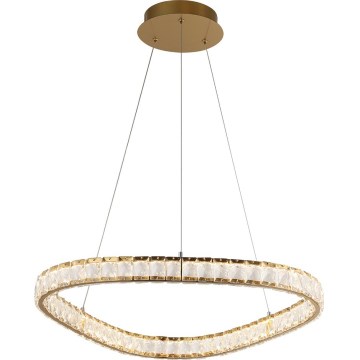 LUXERA 46151 - LED-pendel på wire MIST LED/43W/230V 4000K guld