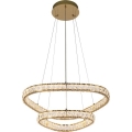 LUXERA 46152 - LED-lysekrone på wire MIST LED/65W/230V 4000K guld