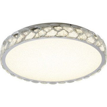 LUXERA 46154 - LED loftlampe LARUNA LED/43W/230V 4000K Ø 60 cm mat krom