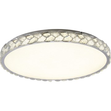 LUXERA 46155 - LED-loftlampe LARUNA LED/85W/230V 4000K Ø 80 cm mat krom