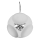 LUXERA 64300 - Lysekrone i en snor DIAMO 6xE14/40W/230V