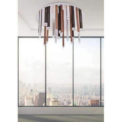 LUXERA 64407 - LED fastmonteret lysekrone LA VELA LED/44W/230V