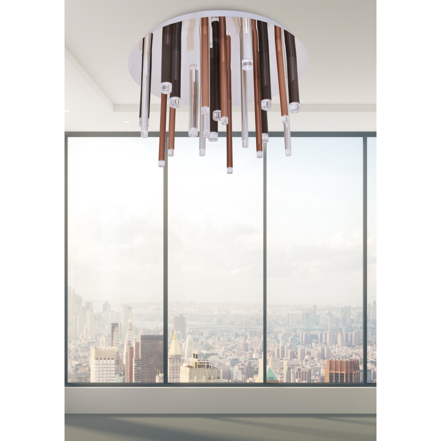 LUXERA 64407 - LED fastmonteret lysekrone LA VELA LED/44W/230V