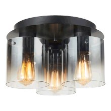 Luxera 64416 - Lampeskærm MOXIE E27 glas