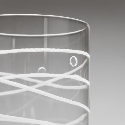 Luxera 68001 - Lampeskærm PALMIRA E14 glas