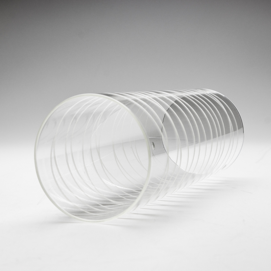 Luxera 68001 - Lampeskærm PALMIRA E14 glas