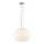 Luxera 68047 - Lysekrone i en snor BALVAN 1xE27/75W/230V