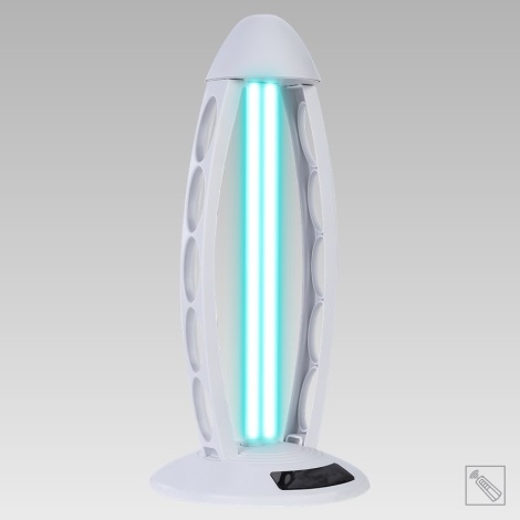 Luxera 70416 - Bakteriedræbende lampe med ozon UVC/38W/230V + fjernbetjening