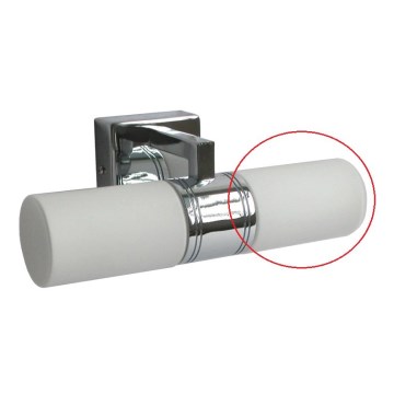 Luxera 8001 - Reservedele glas ANITA G9 hvid