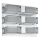 LUXERA 8033 - Loftlampe CASIUS 6xG9/33W/230V