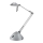 Lysdæmpende bordlampe ELA 1xGY6,35/50W/230V/12V grå