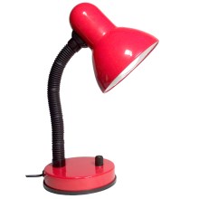 Lysdæmpende bordlampe KADET -S 1xE27/40W rød
