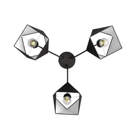 Lysekrone ADAMANT 3xE27/15W/230V antik sort