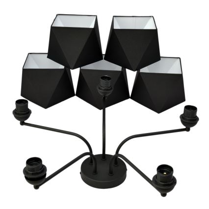 Lysekrone ADAMANT 5xE27/15W/230V antik sort