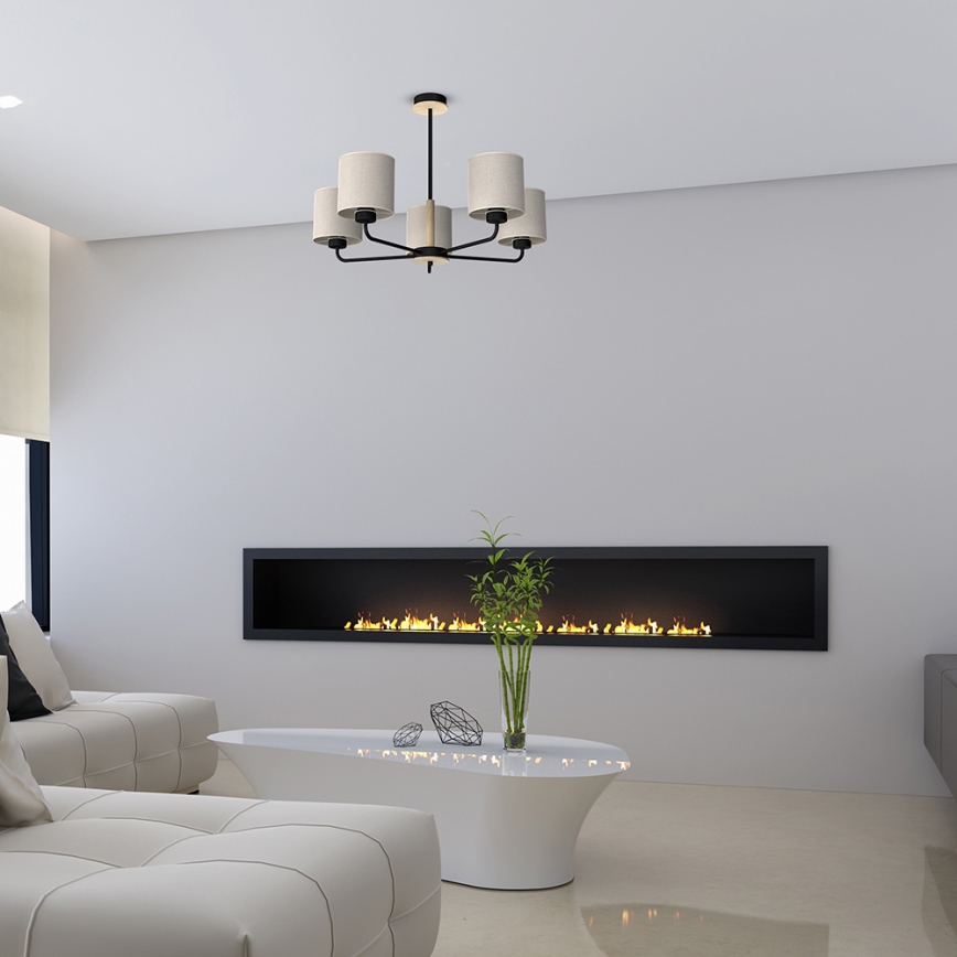 Lysekrone ATLANTA 5xE27/60W/230V