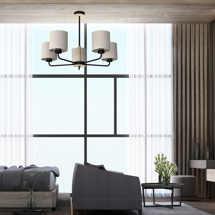 Lysekrone ATLANTA 5xE27/60W/230V