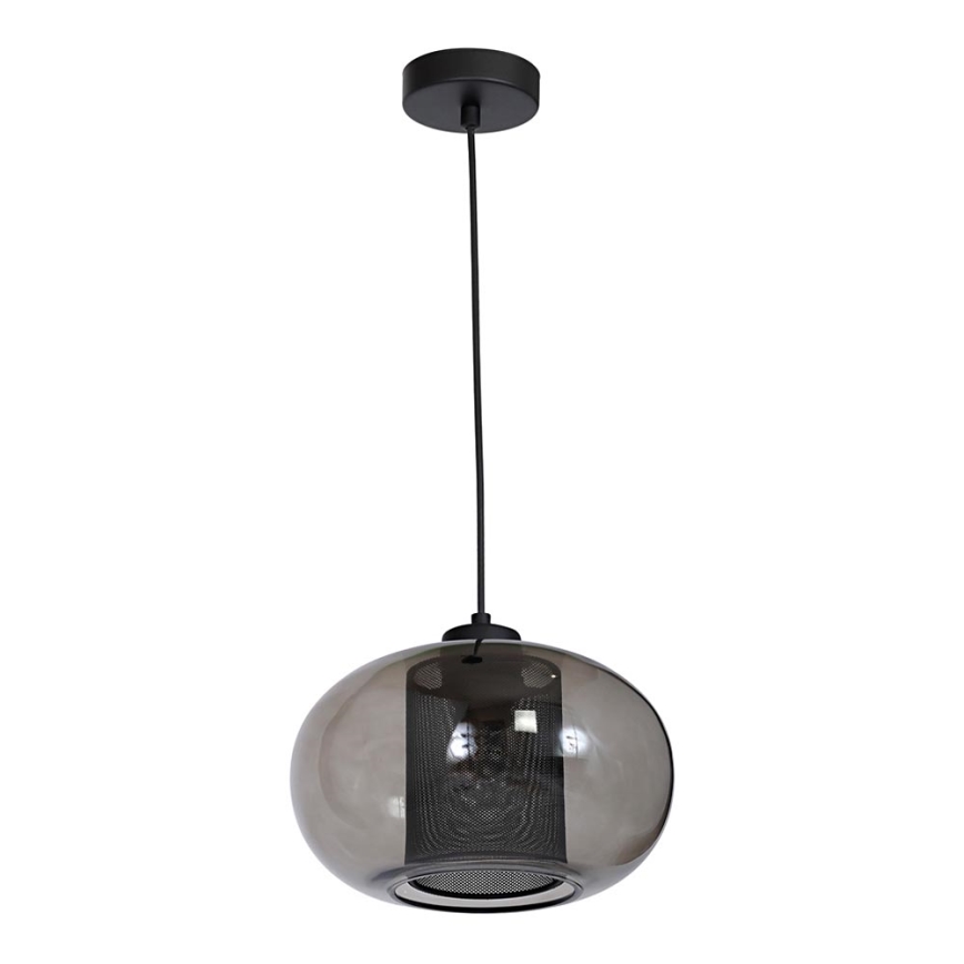 Lysekrone DORI 1xE27/60W/230V antik sort