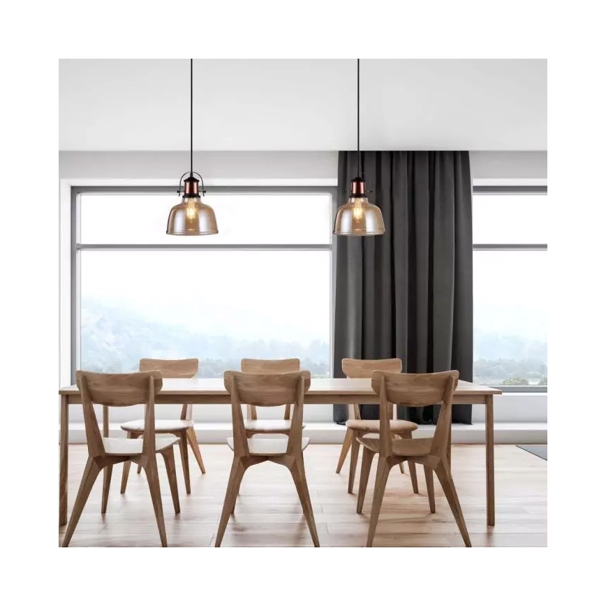 Lysekrone i en snor 1xE27/60W/230V