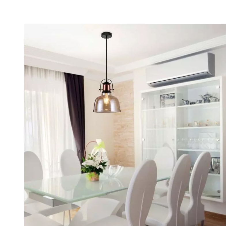 Lysekrone i en snor 1xE27/60W/230V
