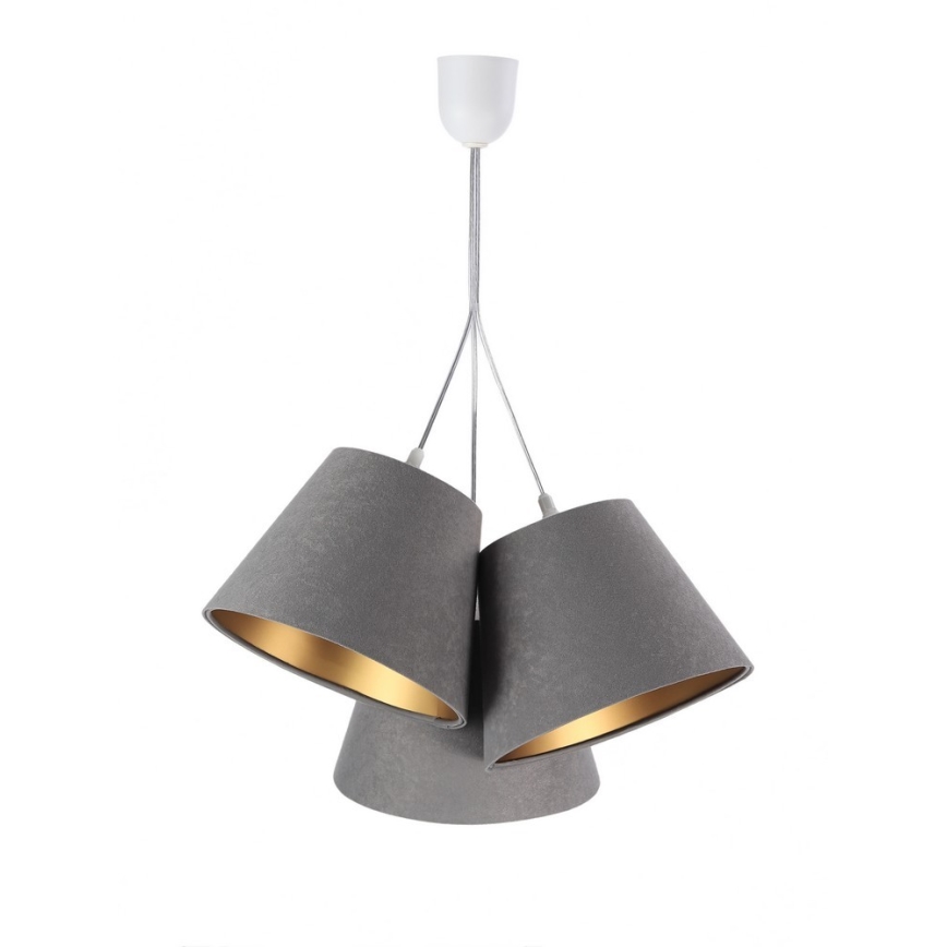 Lysekrone i en snor AMBROSIA 3xE27/60W/230V