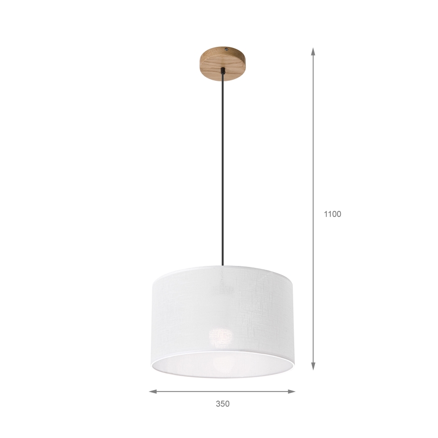 Lysekrone i en snor ANTONIO 1xE27/60W/230V eg