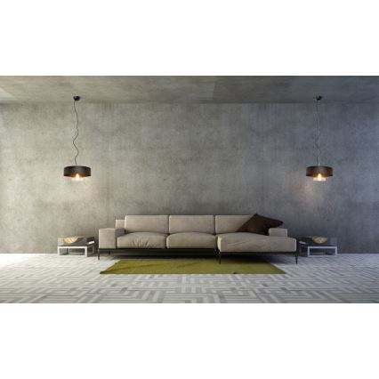 Lysekrone i en snor BABILON 1xE27/15W/230V