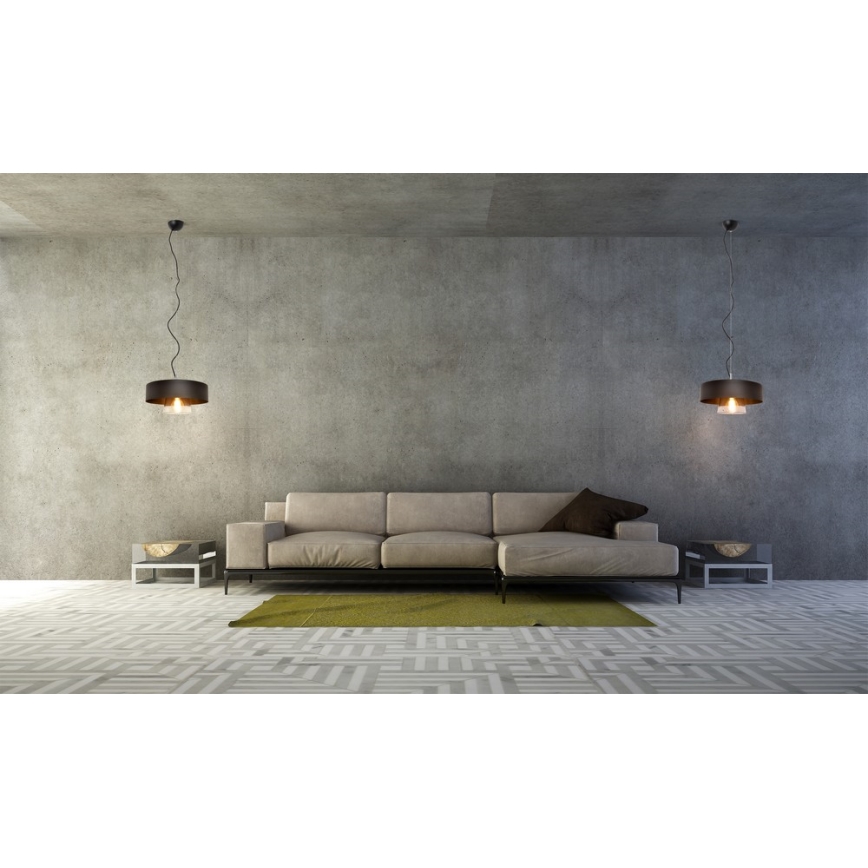 Lysekrone i en snor BABILON 1xE27/15W/230V