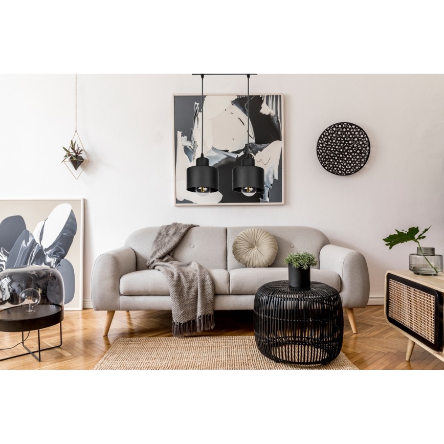 Lysekrone i en snor BODO 2xE27/60W/230V