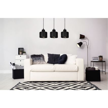 Lysekrone i en snor BODO 3xE27/60W/230V