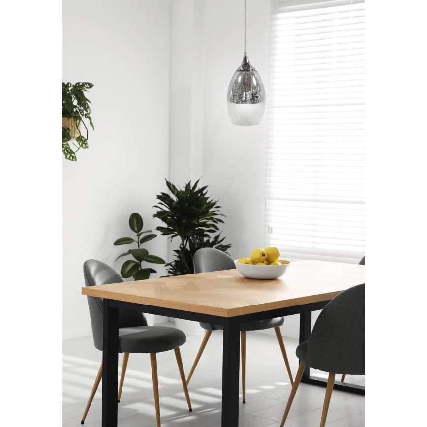 Lysekrone i en snor CELIA 1xE27/60W/230V