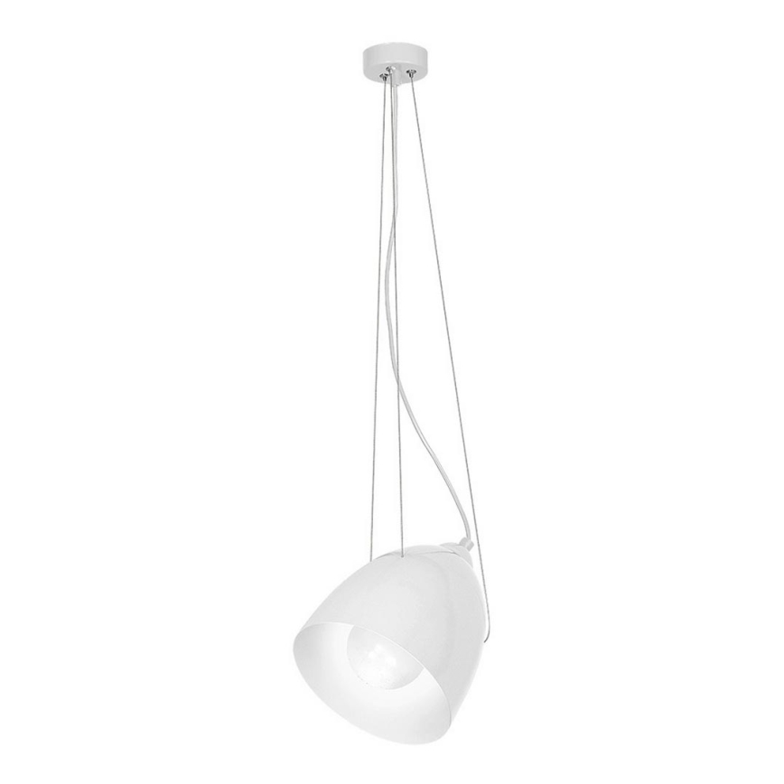 Lysekrone i en snor DAKOTA 1xE27/60W/230V hvid
