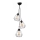 Lysekrone i en snor DIAMENT MINI 3xE27/60W/230V