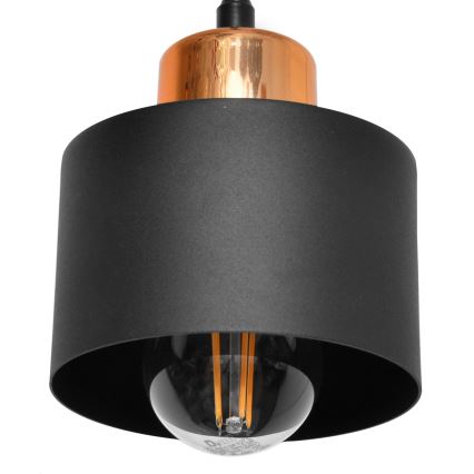 Lysekrone i en snor EDISON 3xE27/15W/230V