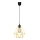 Lysekrone i en snor KARO 1xE27/15W/230V