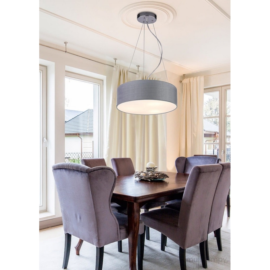 Lysekrone i en snor KIOTO 3xE27/40W/230V