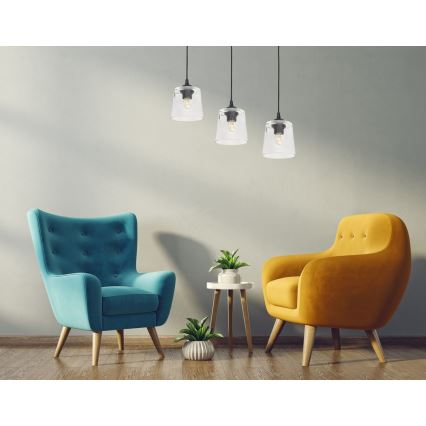 Lysekrone i en snor LUCEA 1xE27/15W/230V