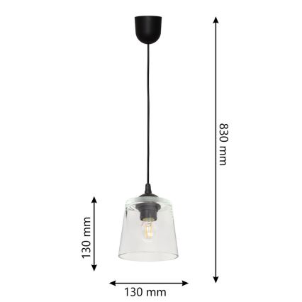 Lysekrone i en snor LUCEA 1xE27/15W/230V