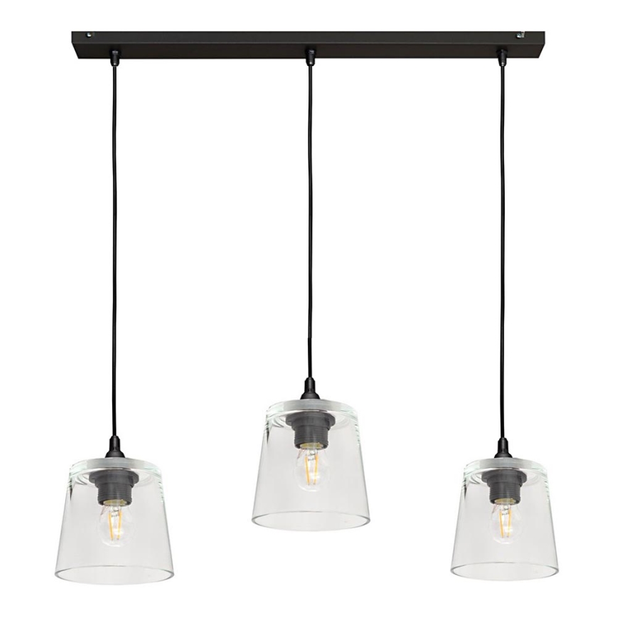 Lysekrone i en snor LUCEA 3xE27/15W/230V