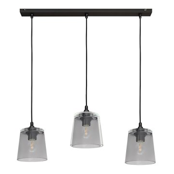Lysekrone i en snor LUCEA 3xE27/15W/230V