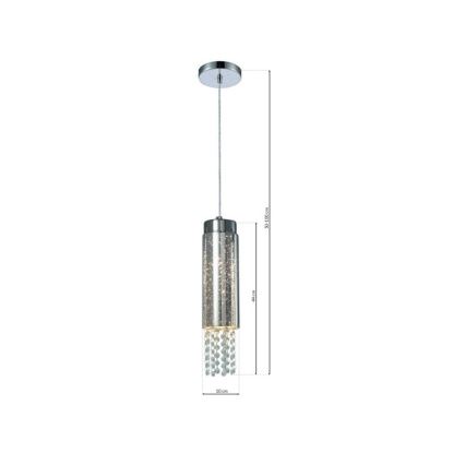 Lysekrone i en snor MOONLIGHT 1xE14/40W/230V