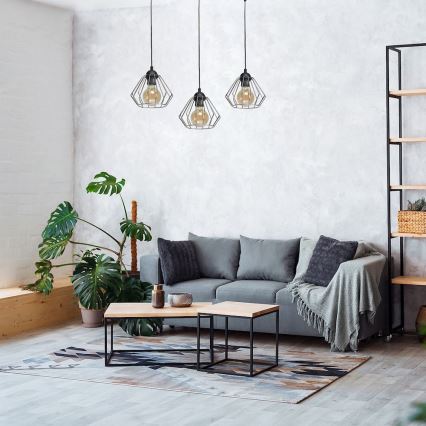 Lysekrone i en snor NORMAN 1xE27/60W/230V