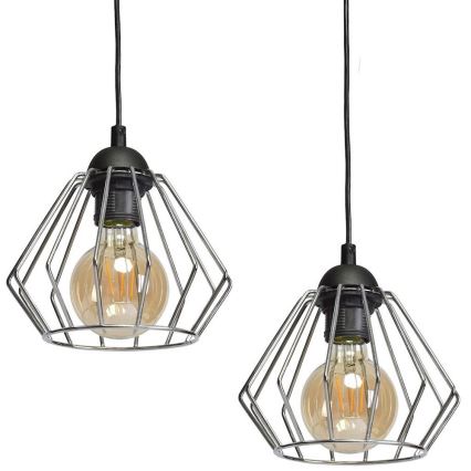 Lysekrone i en snor NORMAN 1xE27/60W/230V