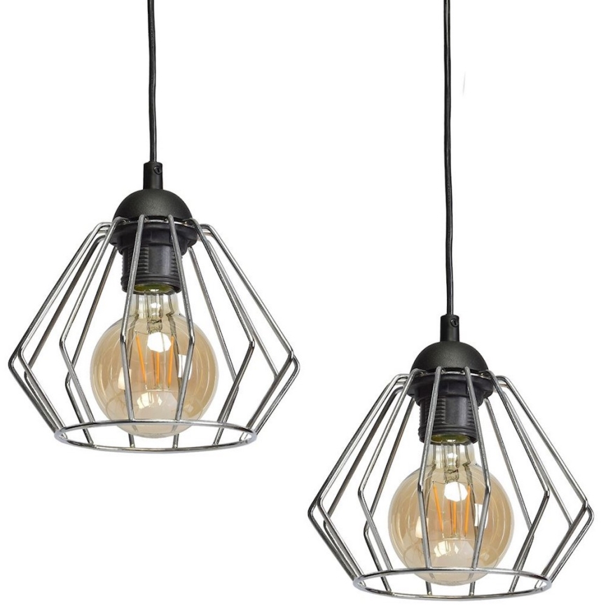 Lysekrone i en snor NORMAN 1xE27/60W/230V