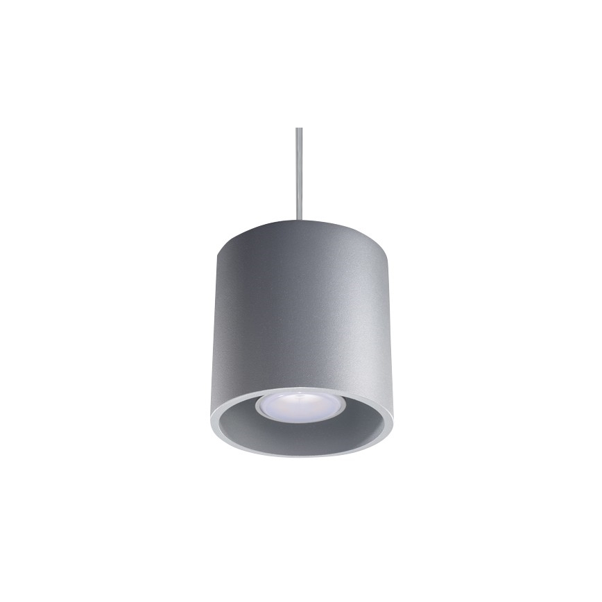 Lysekrone i en snor ORBIS 1 1xGU10/40W/230V grå