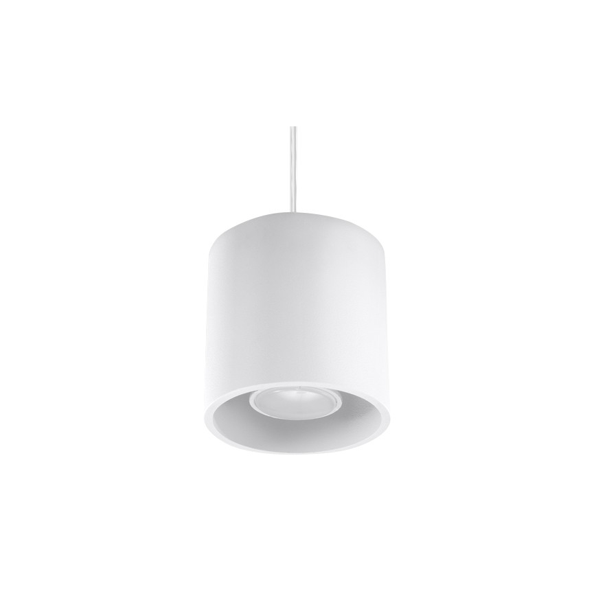 Lysekrone i en snor ORBIS 1 1xGU10/40W/230V hvid