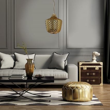 Lysekrone i en snor ORLANDO 1xE27/60W/230V