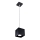 Lysekrone i en snor QUAD 1 1xGU10/40W/230V antik sort